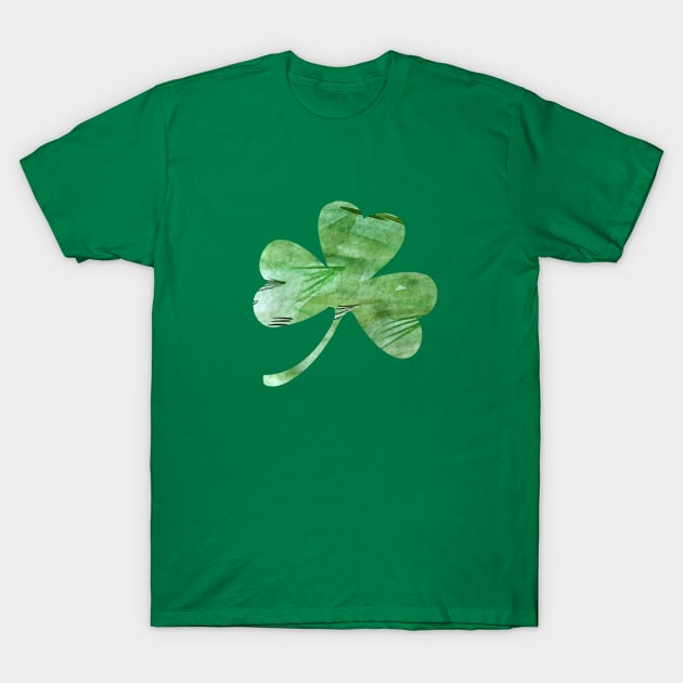 Artistic clover for St patricks day T-Shirt by bubbsnugg